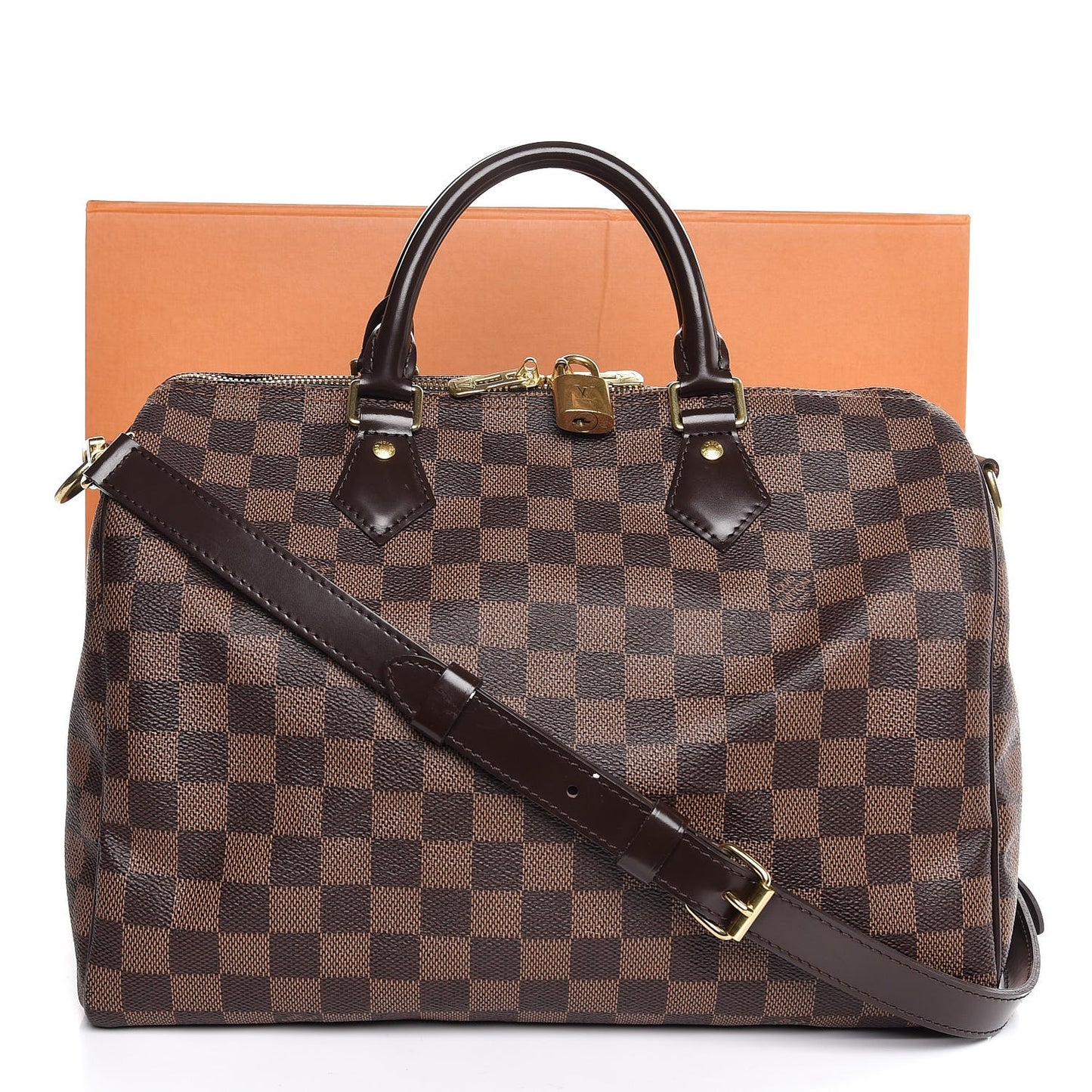 Damier Ebene Speedy Bandouliere 30