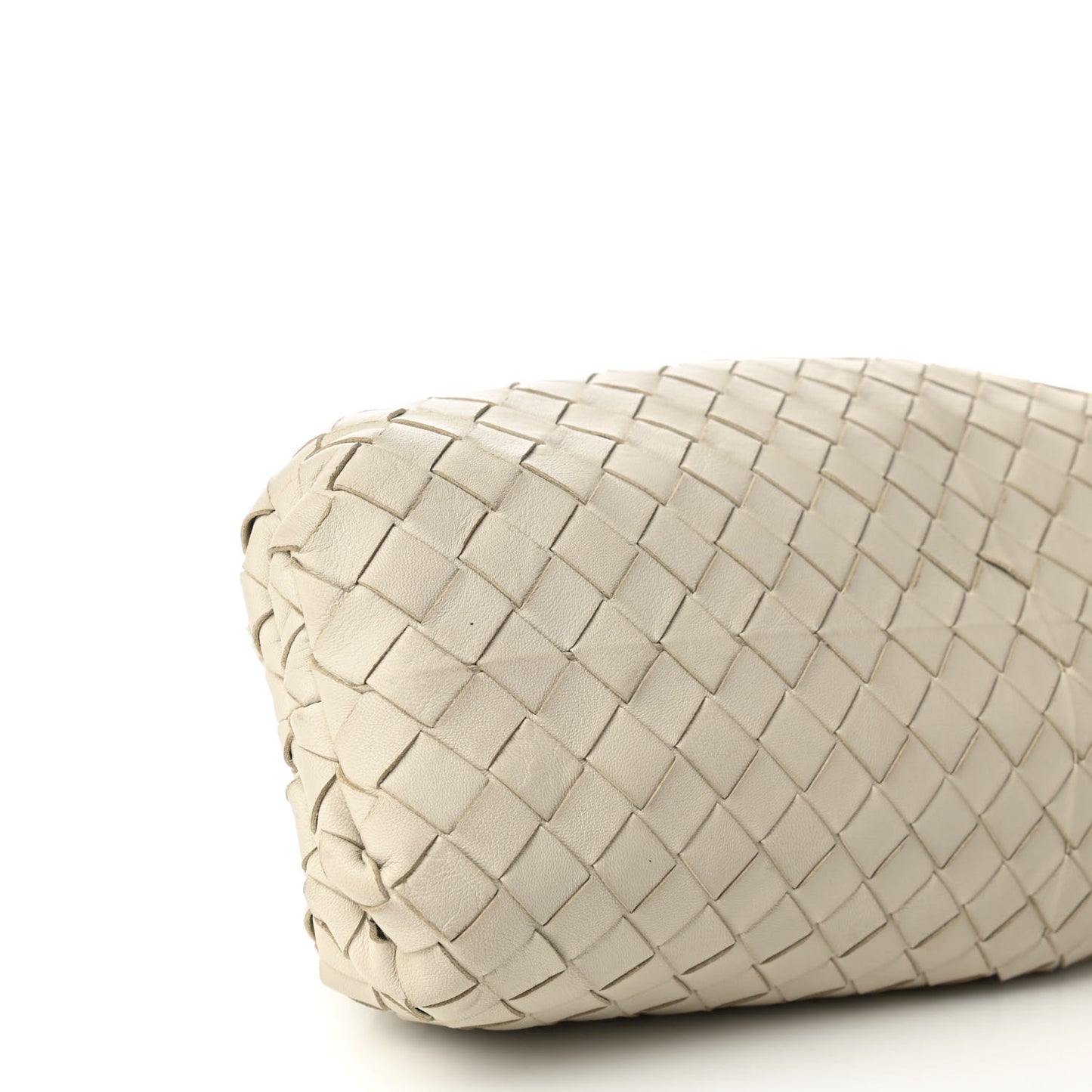 Nappa Maxi Intreccio The Pouch Oversized Clutch Plaster