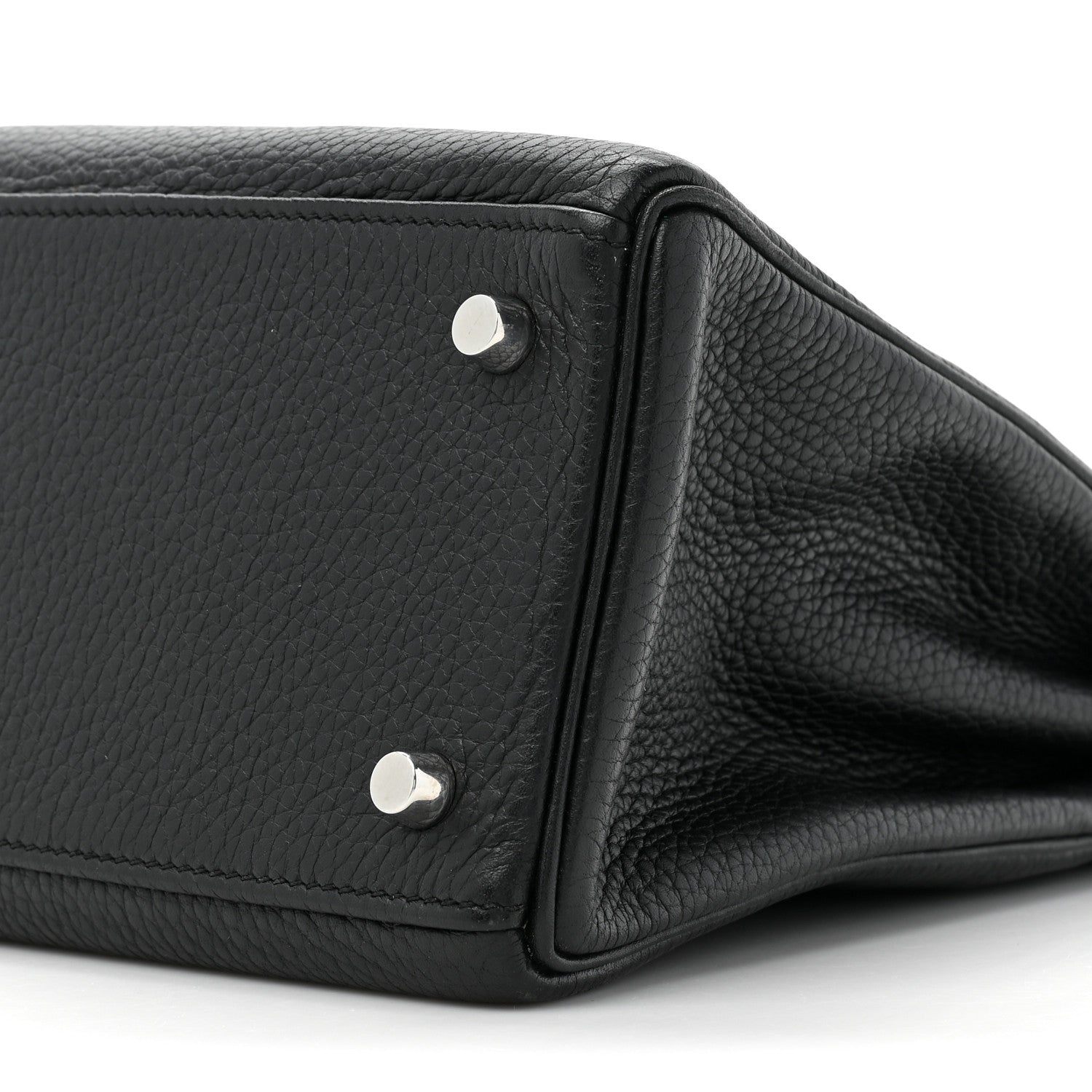 Hermes Taurillon Clemence Kelly Retourne 28 Black 8 of 17