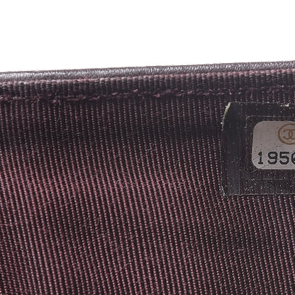 Chanel Caviar Quilted Long Flap Wallet Black 7 of 9