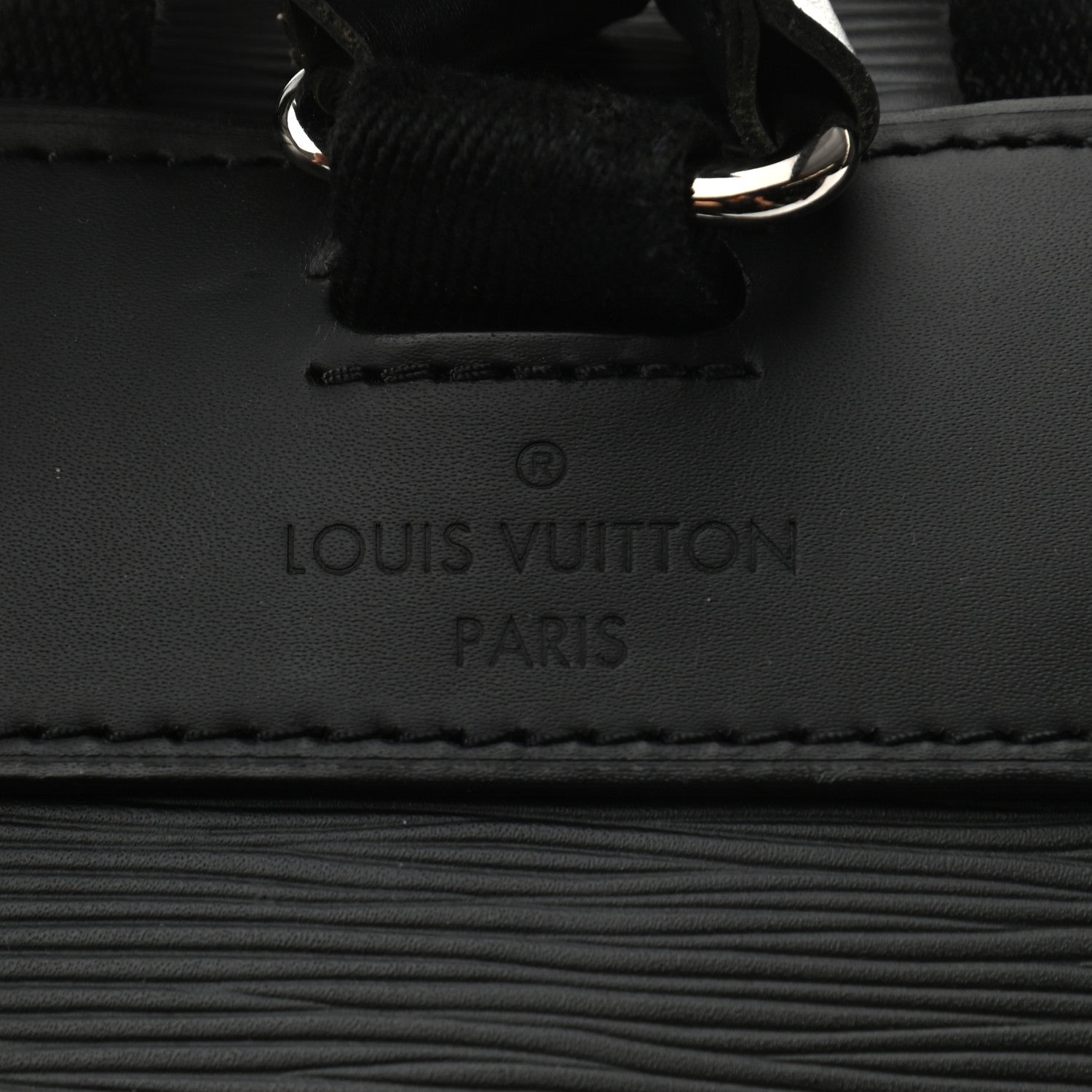 Louis Vuitton Epi Christopher Backpack PM Black 7 of 10
