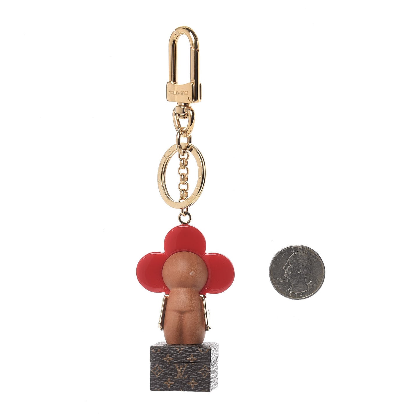 Monogram Vivienne Trunk Bag Charm Key Holder
