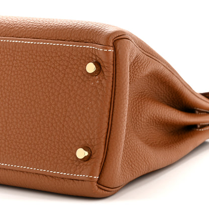 Hermes Togo Kelly Retourne 32 Gold 10 of 14
