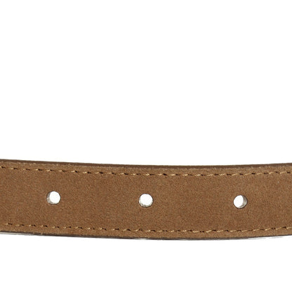 Louis Vuitton Suede Pepite Belt 85 34 8 of 9
