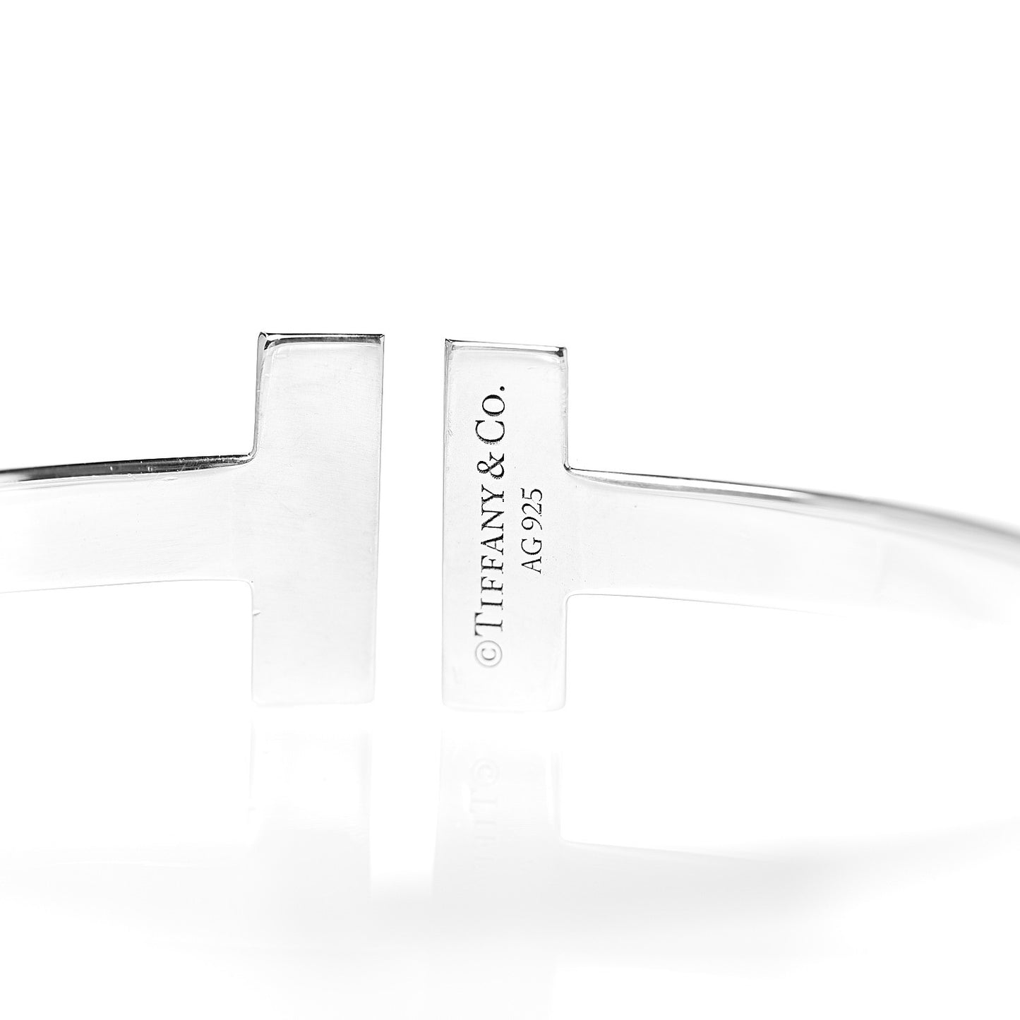 Sterling Silver T Square Bracelet