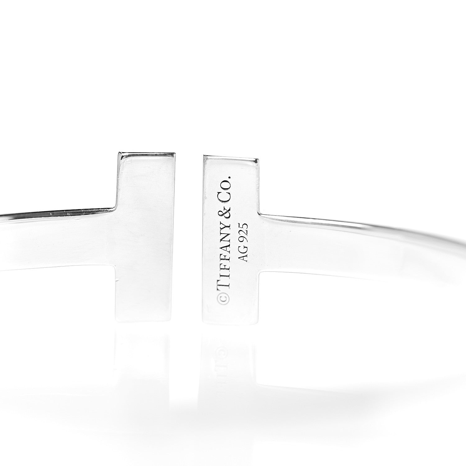 Tiffany Sterling Silver T Square Bracelet 3 of 3