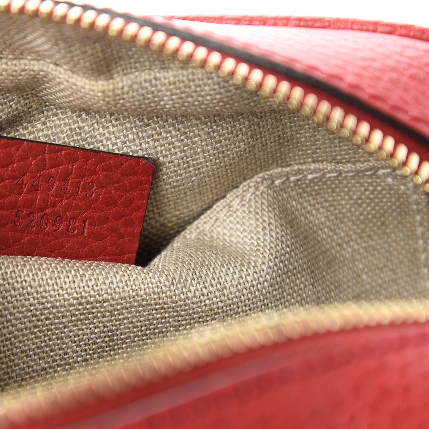 Monogram Mini Bree Messenger Bag Red