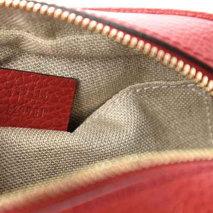 Gucci Monogram Mini Bree Messenger Bag Red 9 of 11