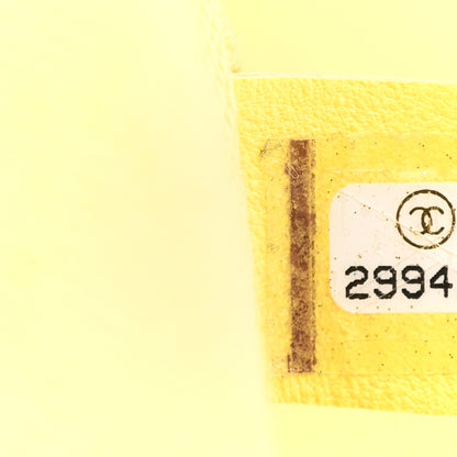 Chanel Denim Coco Flap Yellow 7 of 11
