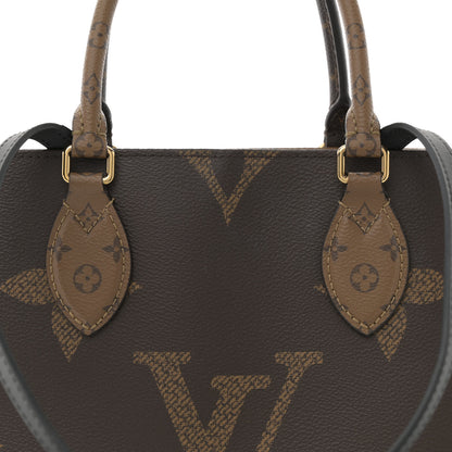 Louis Vuitton Reverse Monogram Giant Onthego MM 7 of 10