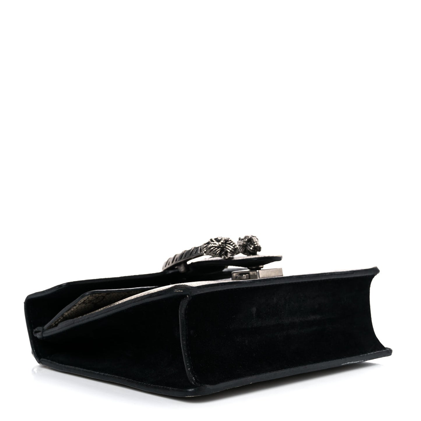 GG Supreme Monogram Mini Dionysus Shoulder Bag Black