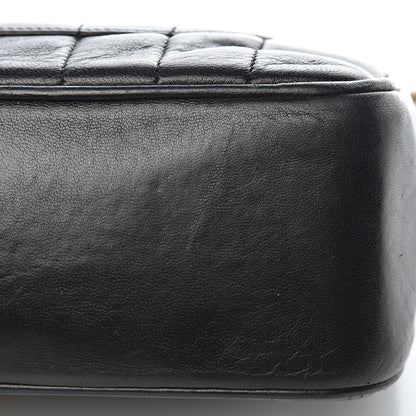 Chanel Lambskin Vertical Quilt Jumbo Single Flap Black 19 of 24