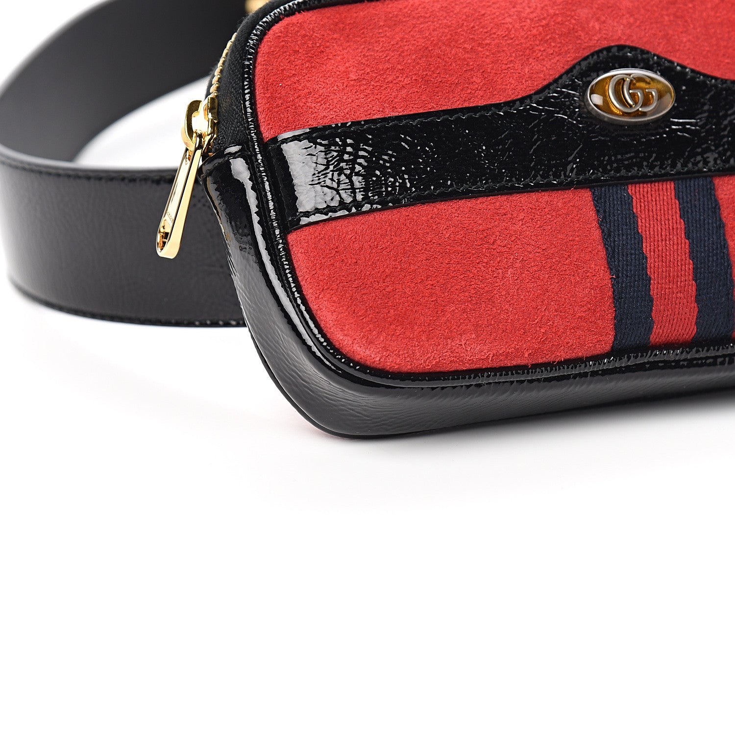 Gucci Suede Patent Ophidia Belted iPhone Case 90 36 Red 7 of 10