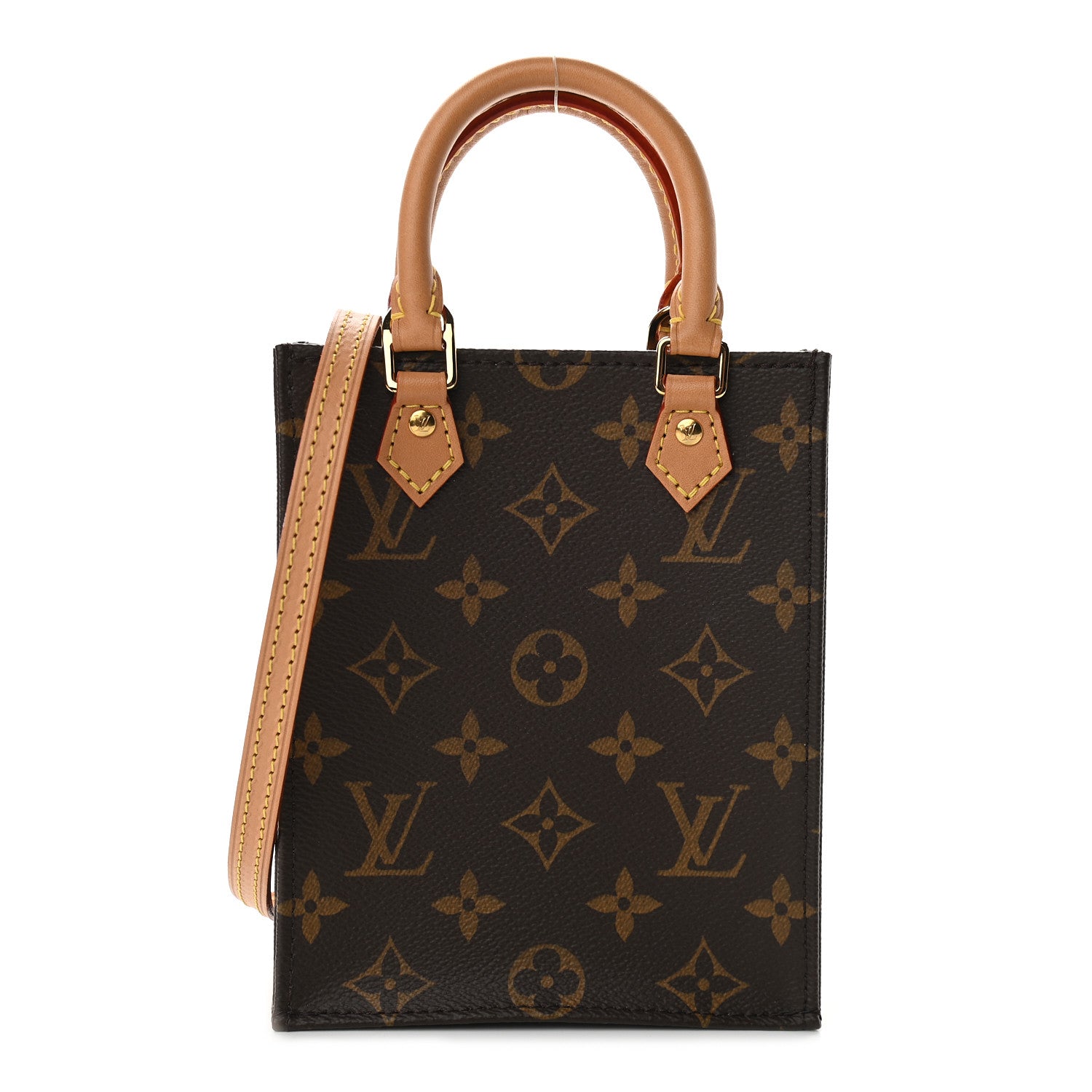 Louis Vuitton Monogram Petit Sac Plat 1 of 9