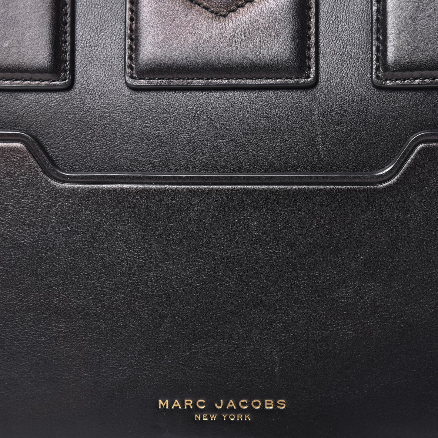 Calfskin Small West End Top Handle Bag Black