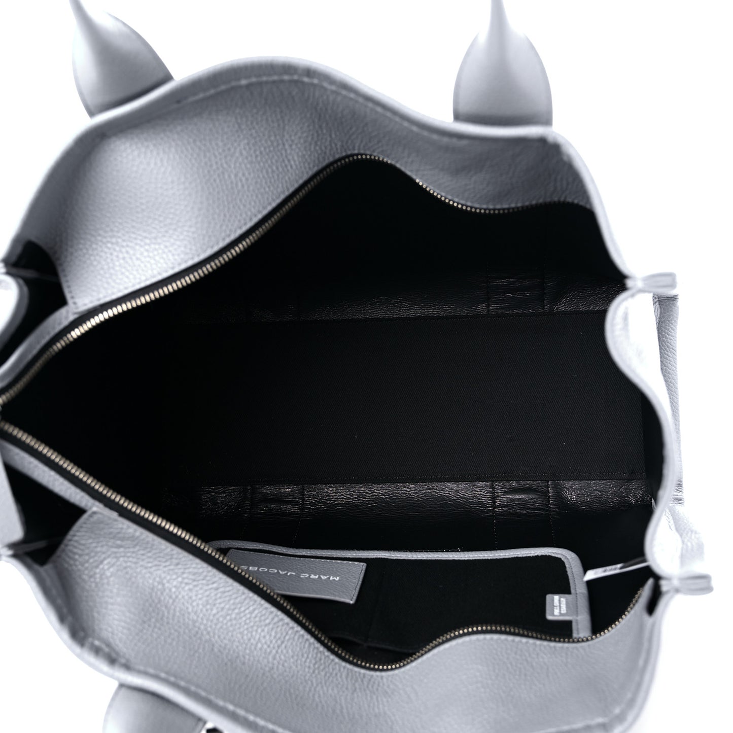 Grained Calfskin The Tote Bag Wolf Grey