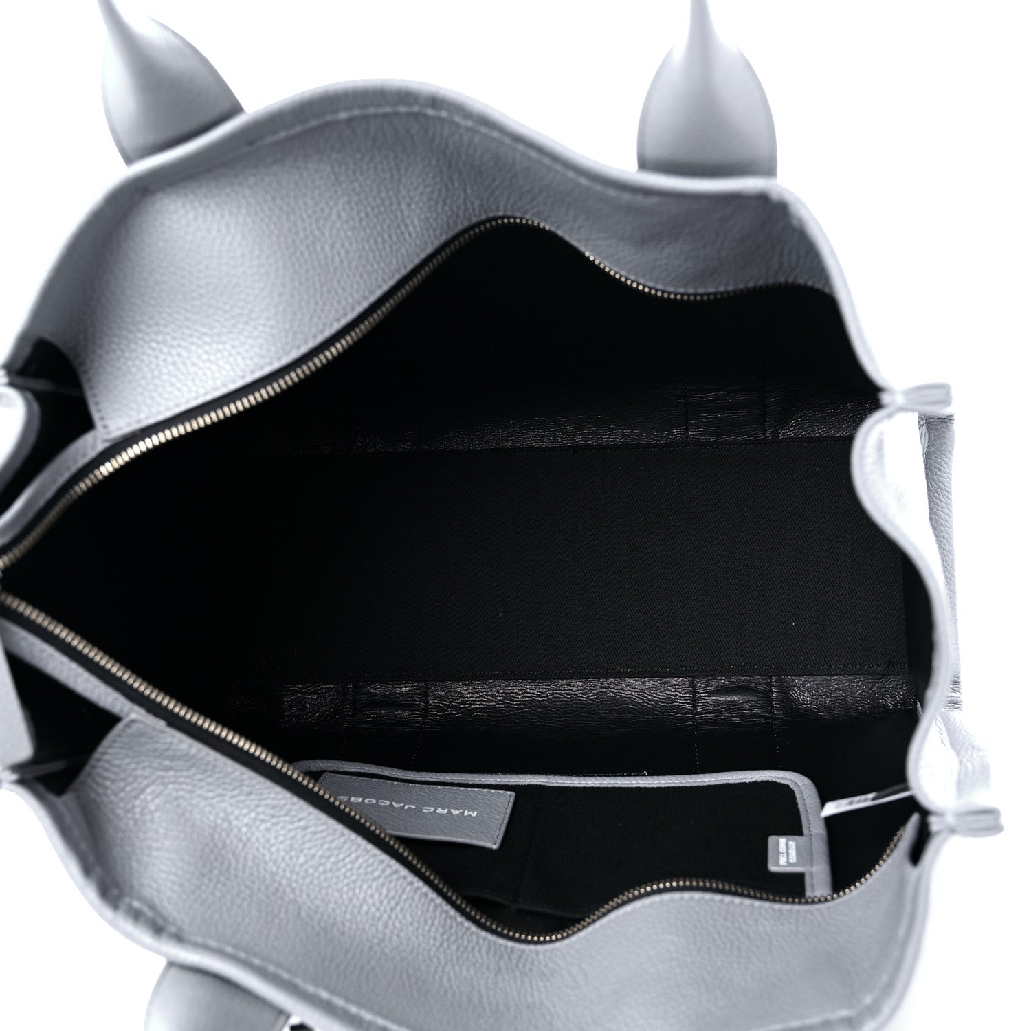 Marc Jacobs Grained Calfskin The Tote Bag Wolf Grey 5 of 10