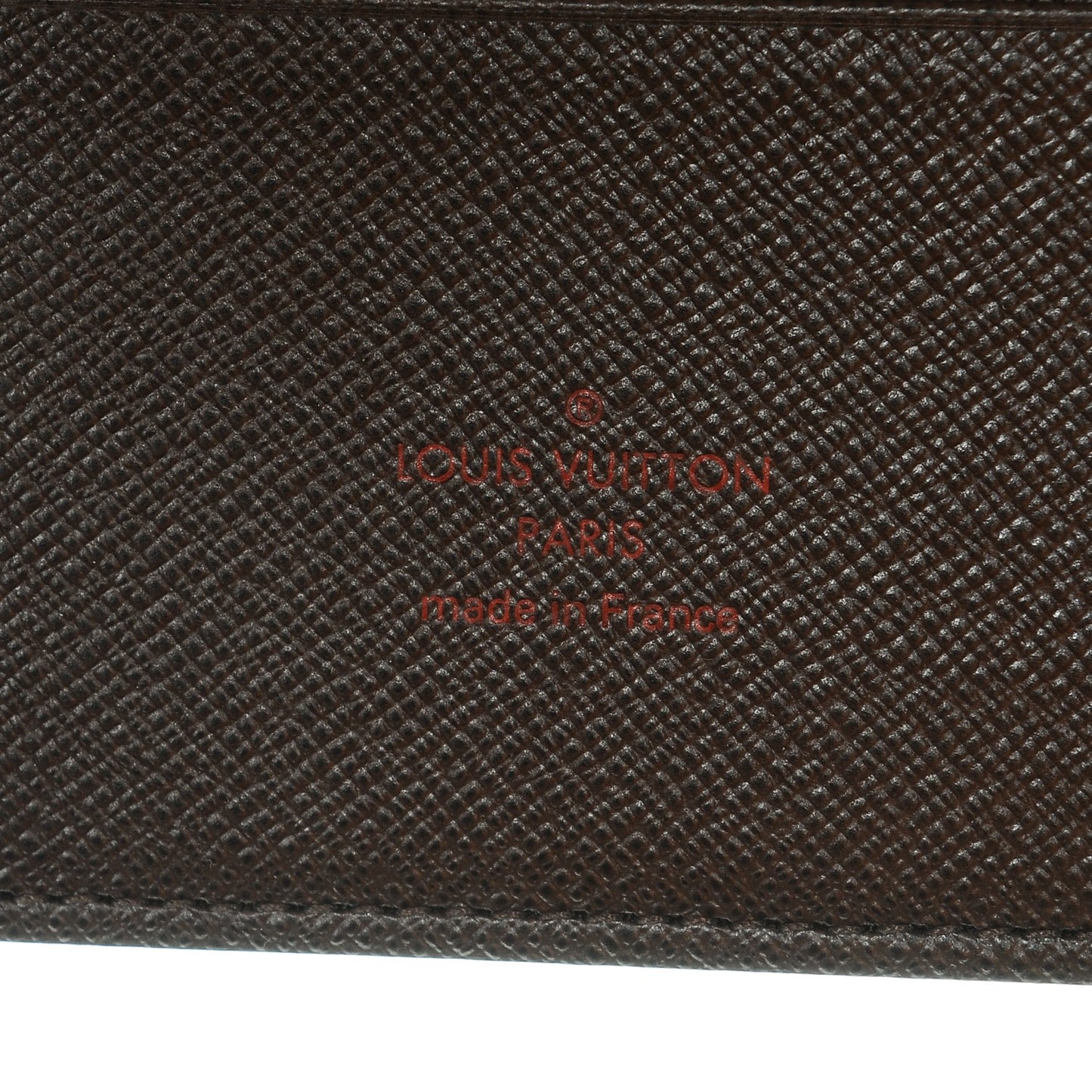 Damier Ebene Large Ring Agenda Cover