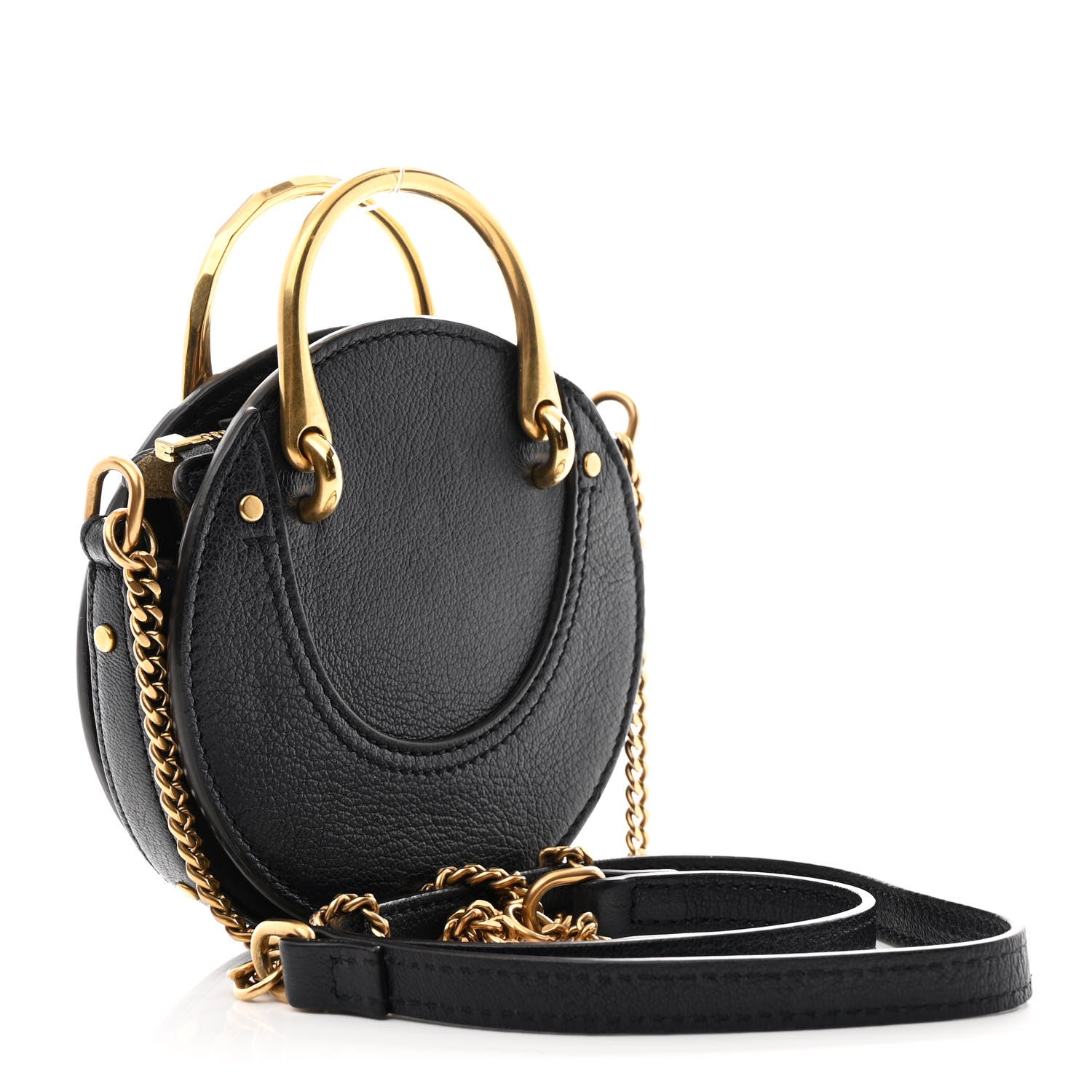 Chloe Calfskin Small Pixie Bag Blue 3 of 12