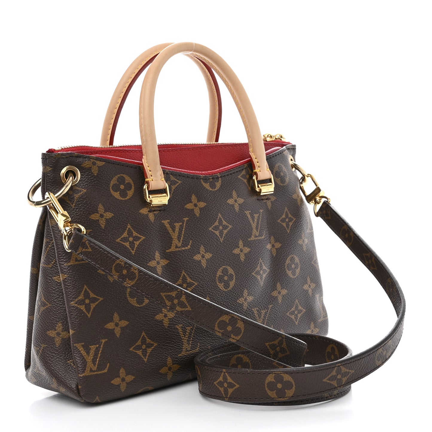 Monogram Pallas BB Cherry