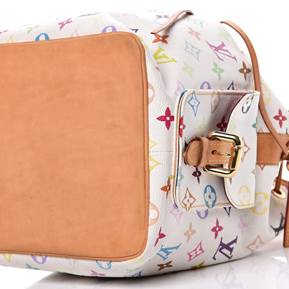 Louis Vuitton Monogram Multicolor Petit Noe White 9 of 10