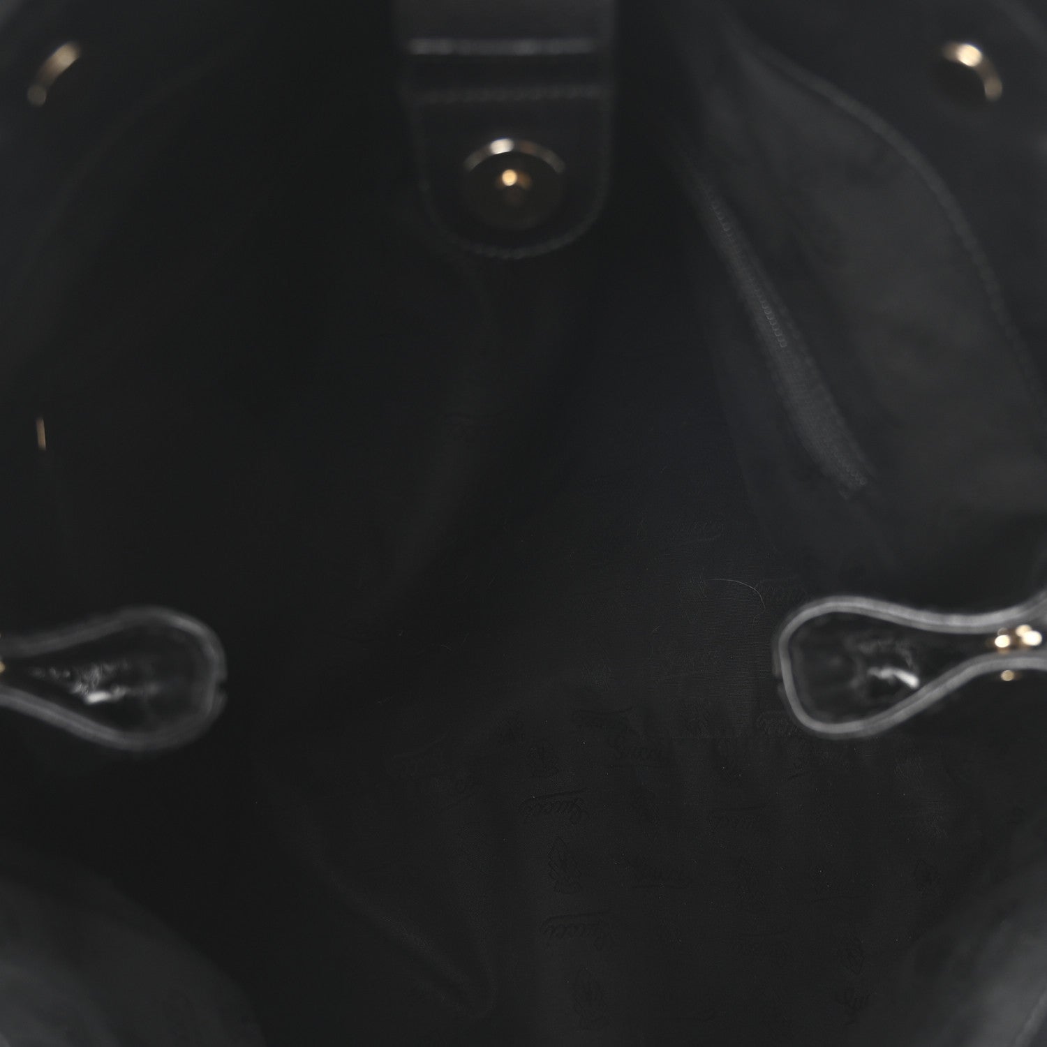 Gucci Guccissima Medium Sukey Tote Black 5 of 10