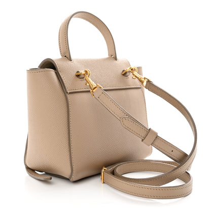 Celine Grained Calfskin Pico Belt Bag Light Taupe 3 of 13