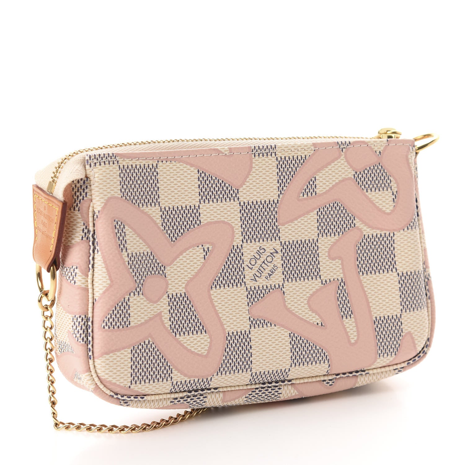 Louis Vuitton Damier Azur Tahitienne Mini Pochette Accessories 3 of 8