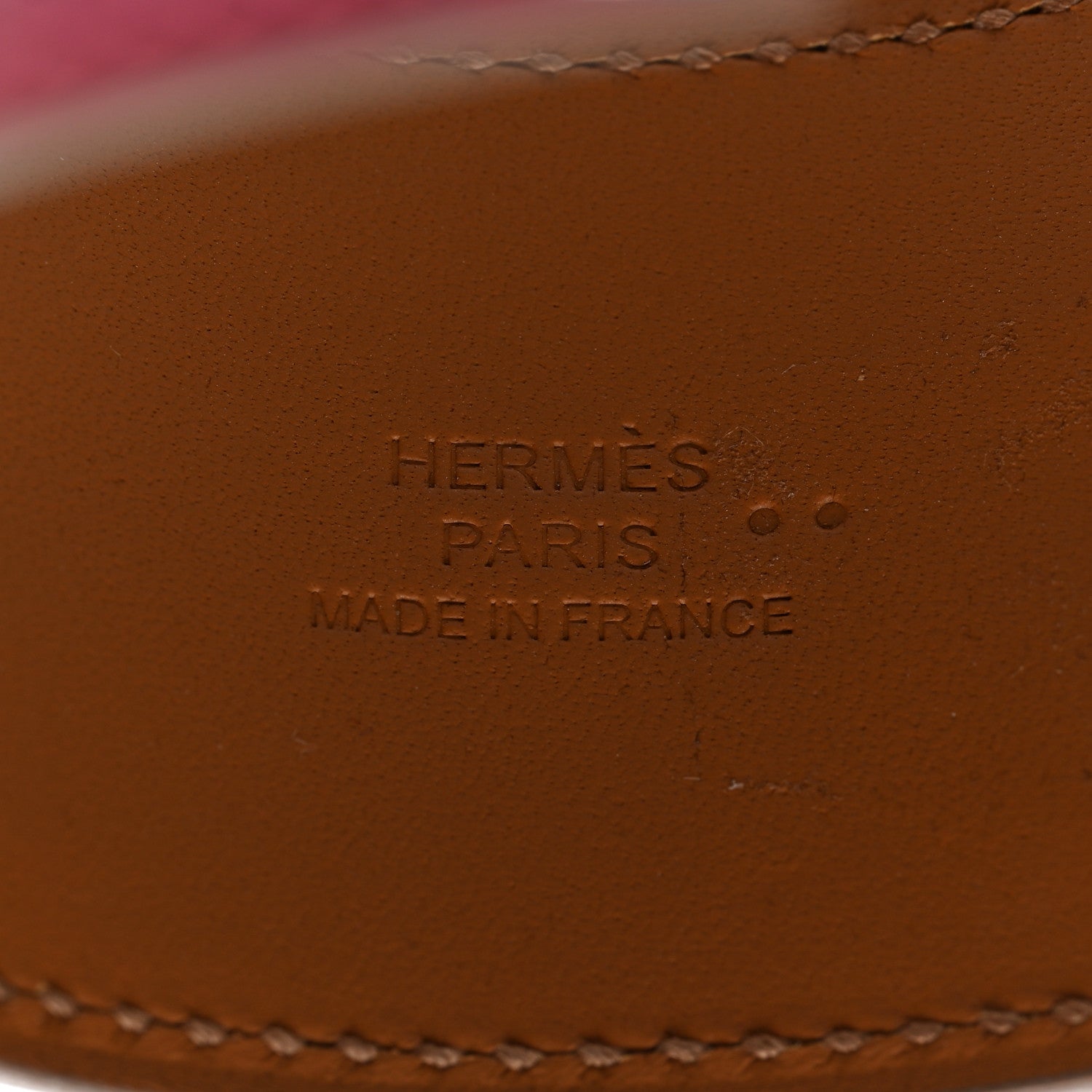 Hermes Matte Alligator Collier De Chien CDC Bracelet T3 5P Pink 4 of 6