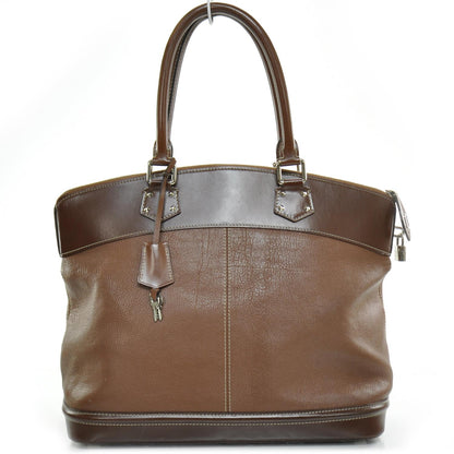 Louis Vuitton Suhali Lockit GM Sienne 4 of 11