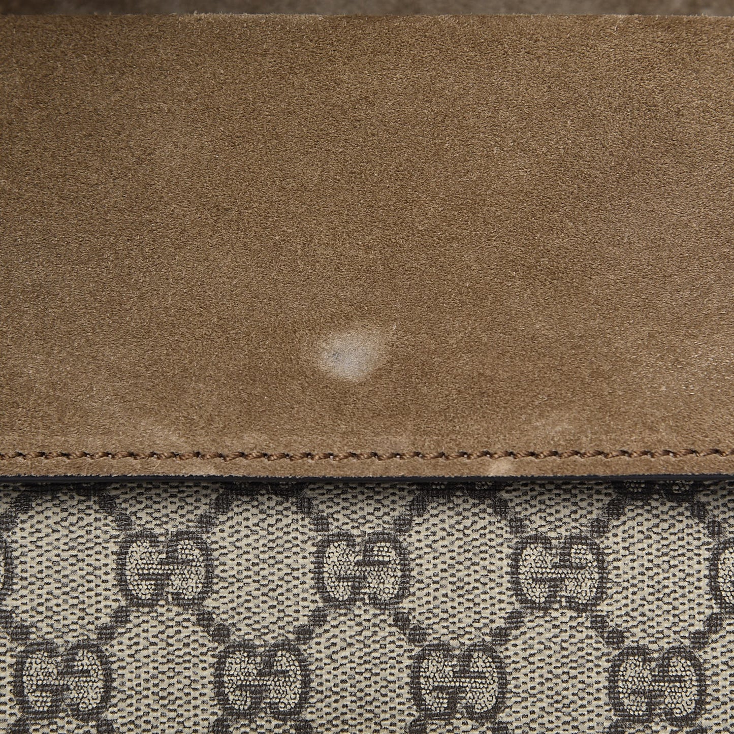 GG Supreme Monogram Mini Dionysus Shoulder Bag Taupe