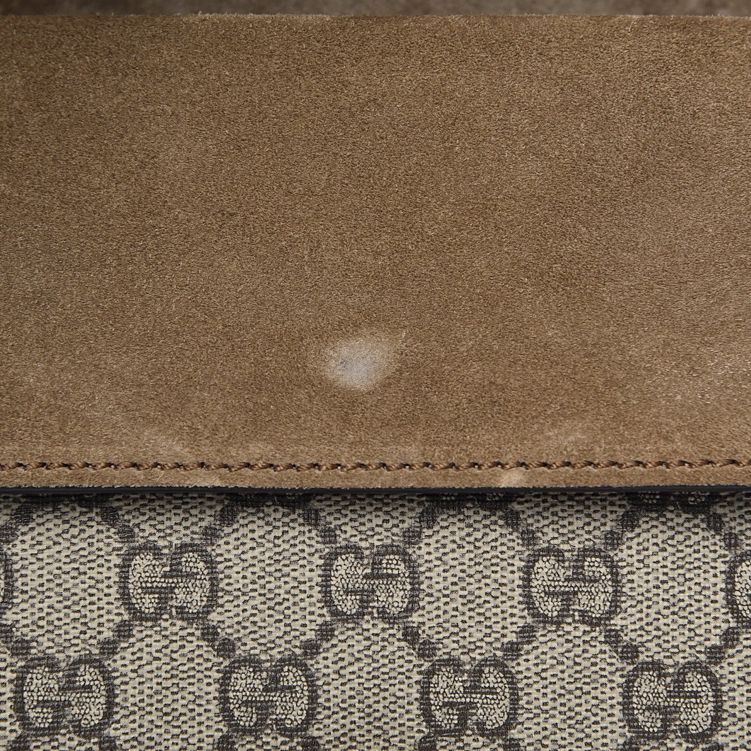 Gucci GG Supreme Monogram Mini Dionysus Shoulder Bag Taupe 10 of 13