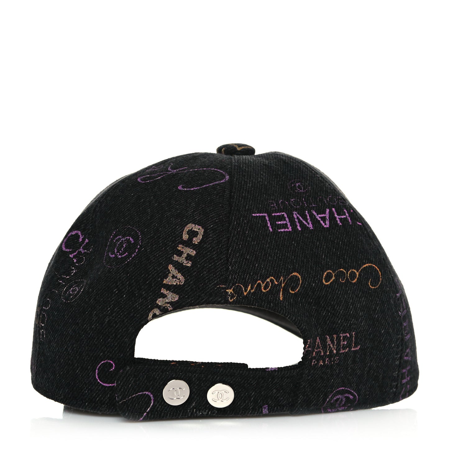 Denim Mood Cap Hat Black