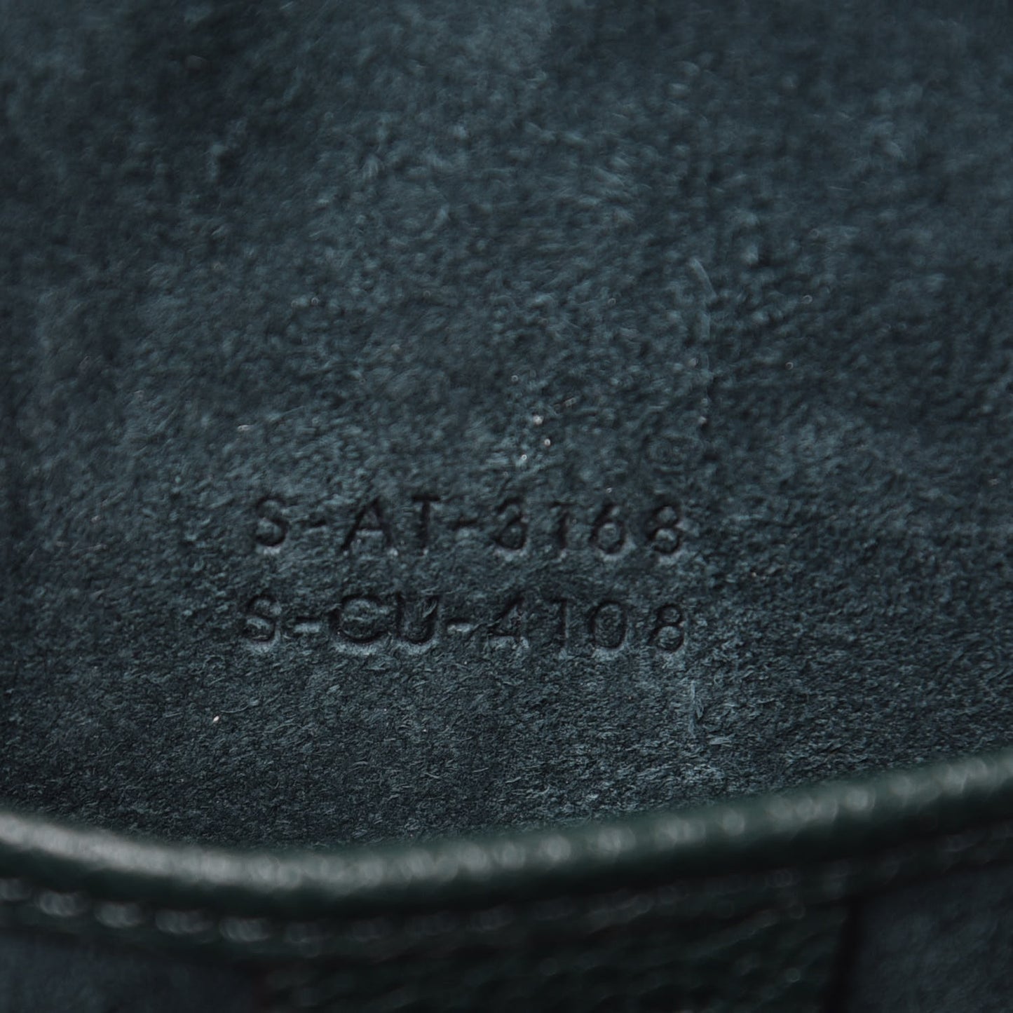 Drummed Calfskin Nano Luggage Amazone