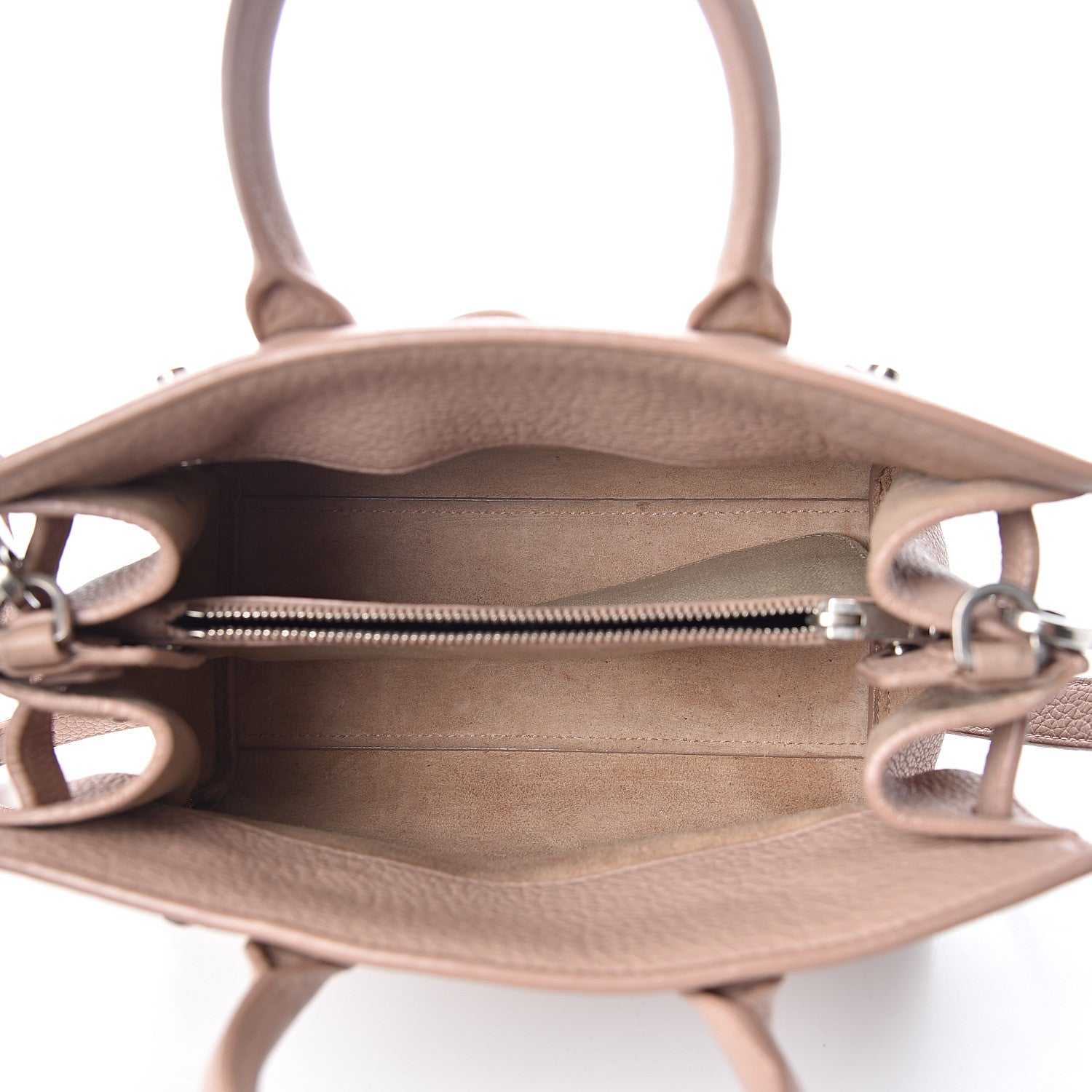 Saint Laurent Grained Calfskin Nano Sac De Jour Souple Nude 4 of 12