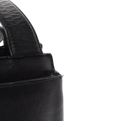 Chanel Caviar Small Shopping Tote Black 15 of 19