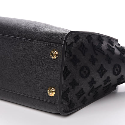 Louis Vuitton Calfskin Monogram Tufting On My Side Black 8 of 9
