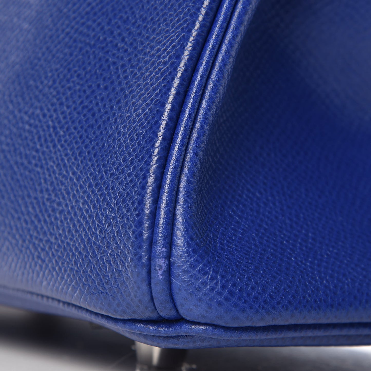 Epsom Birkin 30 Bleu Electrique