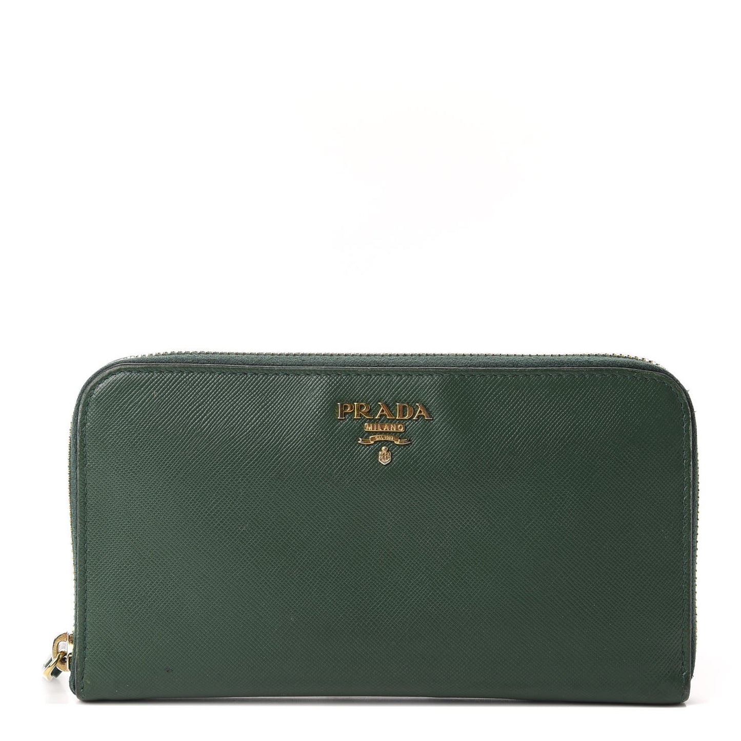 Saffiano Metal Zip Around Wallet Biliardo