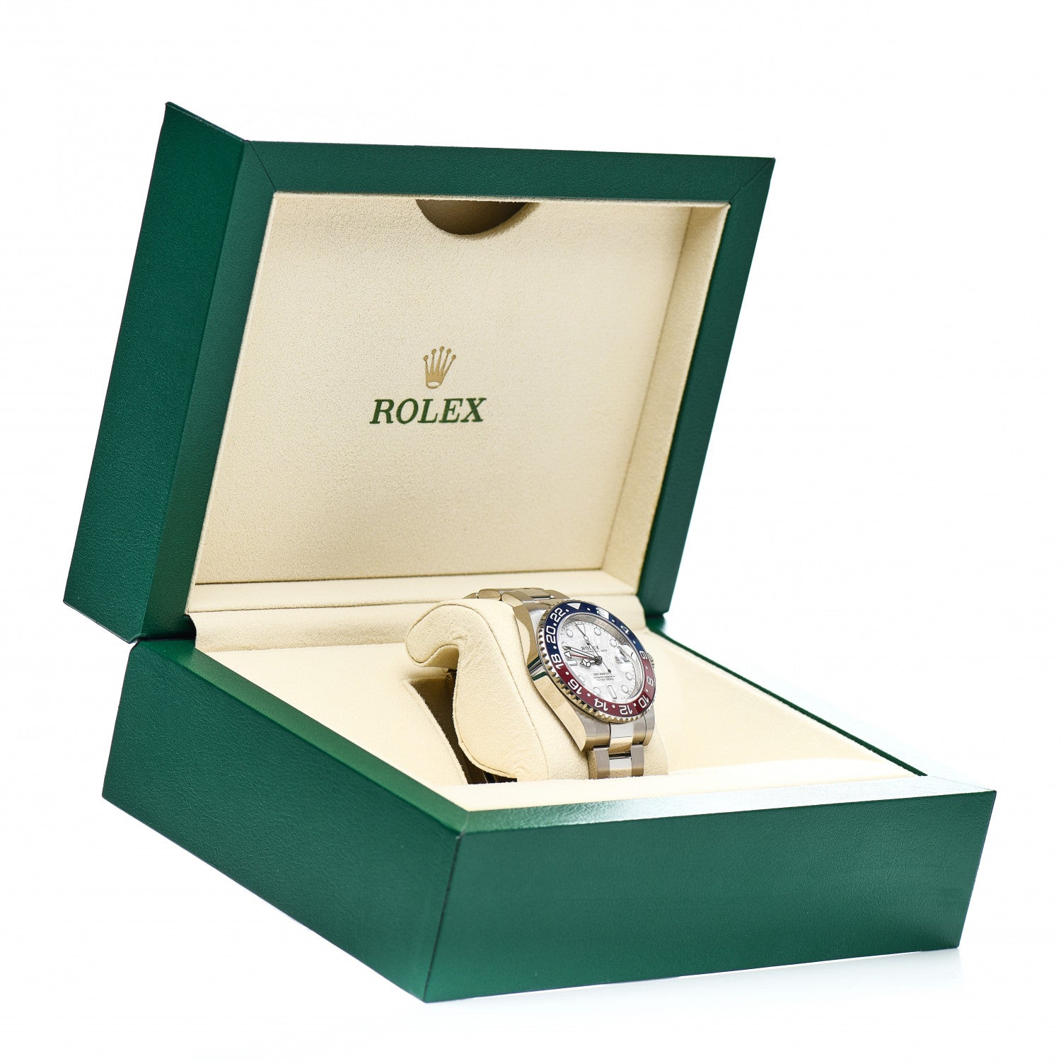 Rolex 18K White Gold Meteorite 40mm Oyster Perpetual Date GMT Master Ⅱ Watch 126719BLRO 5 of 5