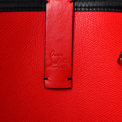 Christian Louboutin Calfskin In Love East West Cabata Tote Black Multicolor 6 of 21