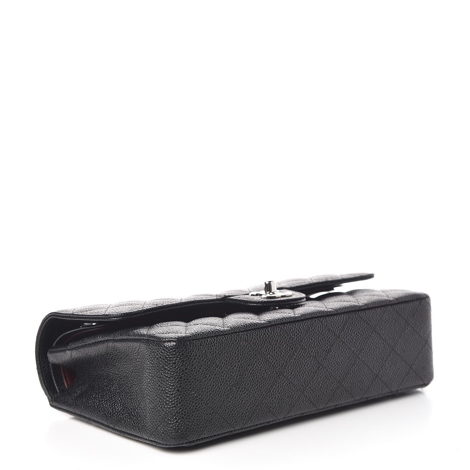 Chanel Caviar Quilted Medium Double Flap Black 4 of 11