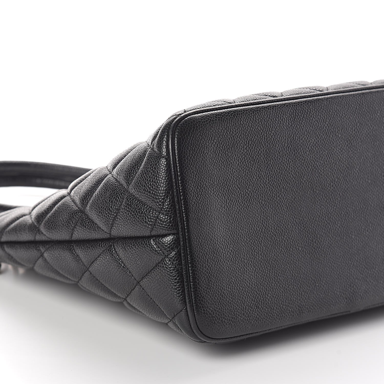 Chanel Caviar Quilted Medallion Tote Black 10 of 11