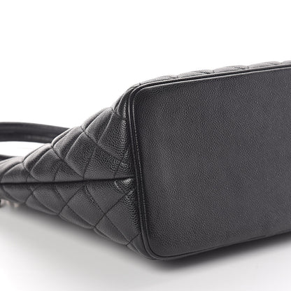 Chanel Caviar Quilted Medallion Tote Black 10 of 11