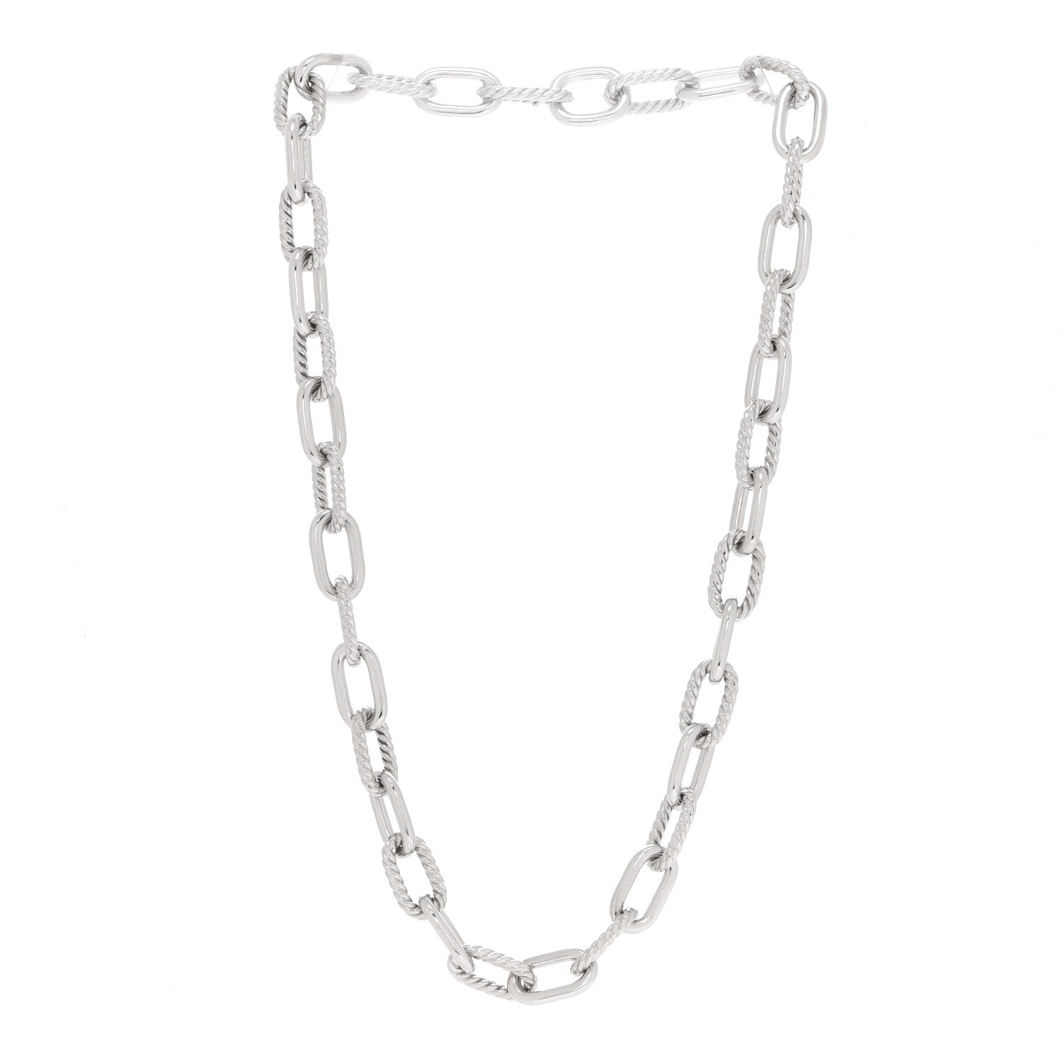 David Yurman Sterling Silver 11mm Madison Chain Necklace 20.5" 3 of 6