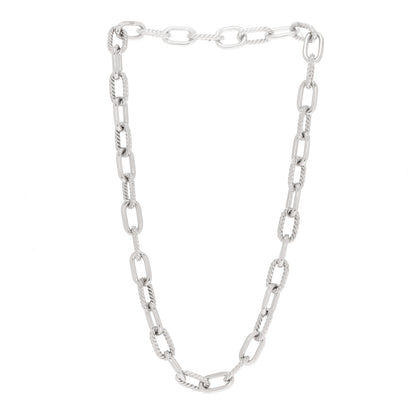David Yurman Sterling Silver 11mm Madison Chain Necklace 20.5" 3 of 6