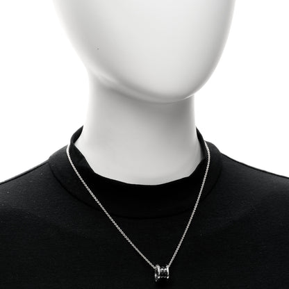 Bulgari Sterling Silver Ceramic Save The Children Pendant Necklace 2 of 4
