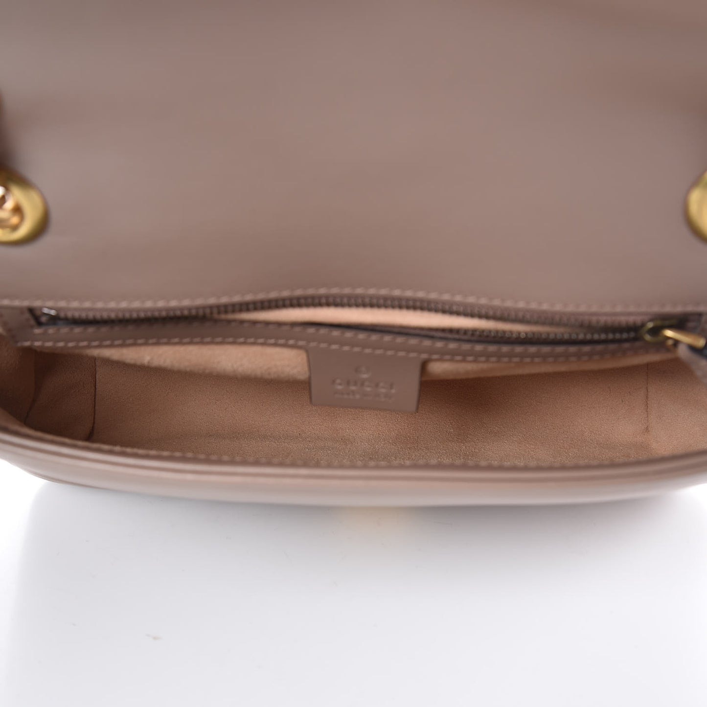 Calfskin Matelasse Small GG Marmont Shoulder Bag Porcelain Rose