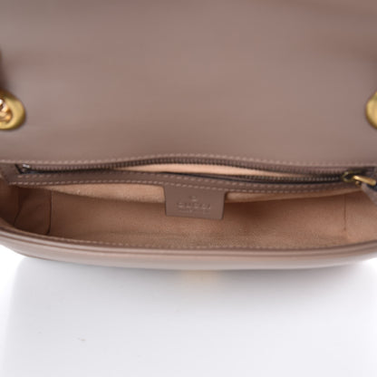 Gucci Calfskin Matelasse Small GG Marmont Shoulder Bag Porcelain Rose 7 of 9