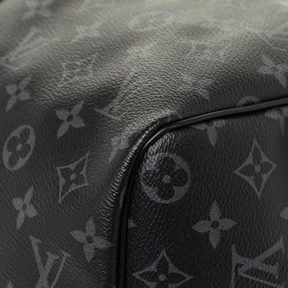 Louis Vuitton Monogram Eclipse Keepall Bandouliere 45 10 of 13
